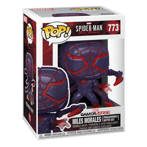 Marvel's Spider-Man POP! Games Vinyl Figure Miles Morales PM Suit 9 cm