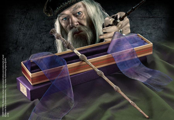 Harry Potter Wand Albus Dumbledore 38 cm SILENTE BACCHETTA