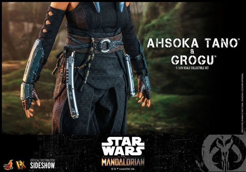 Star Wars The Mandalorian Action Figure 2-Pack 1-6 Ahsoka Tano & Grogu 29 cm PREORDINE