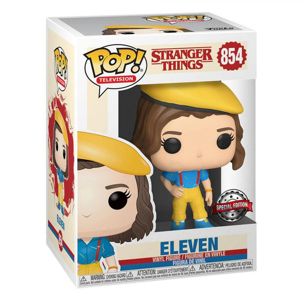 Stranger Things POP! TV Vinyl Figure Eleven in Yellow Outfit 9 cm