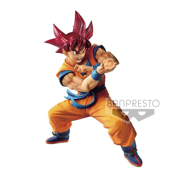 Dragon Ball Blood of Saiyans PVC Statue Super Saiyan God Son Goku 17 cm