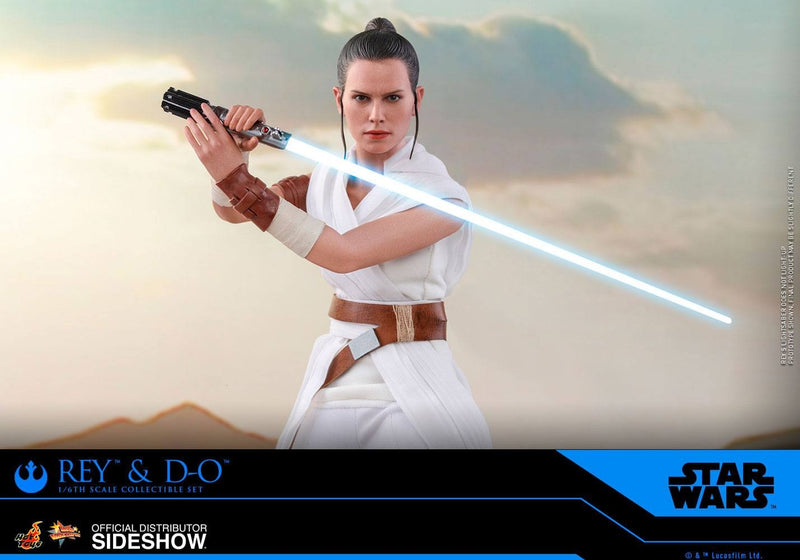 Star Wars Episode IX Movie Masterpiece Action Figure 2-Pack 1/6 Rey & D-O 28 cm