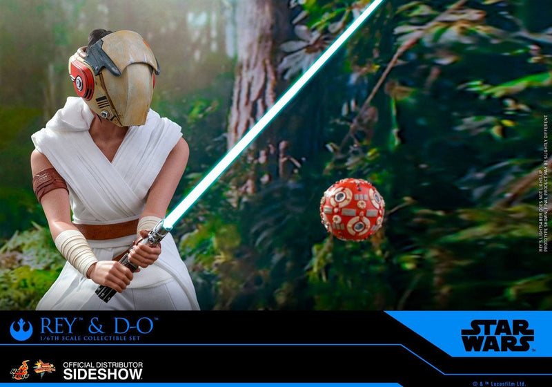 Star Wars Episode IX Movie Masterpiece Action Figure 2-Pack 1/6 Rey & D-O 28 cm