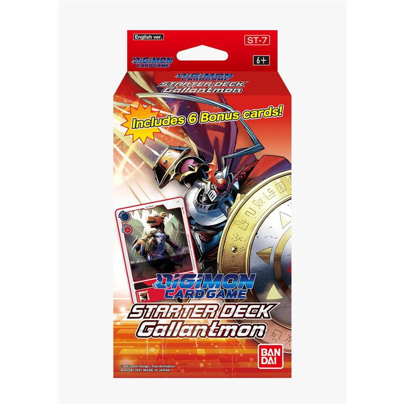 Digimon Card Game ST-7 Starter Deck Gallantmon PREORDINE