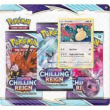 POKÉMON TCG: SWORD & SHIELD—CHILLING REIGN THREE-BOOSTER BLISTER CASUALE