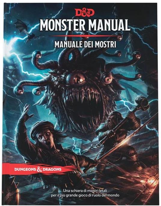 Dungeons & Dragons: Manuale dei Mostri IT. Gioco da tavolo