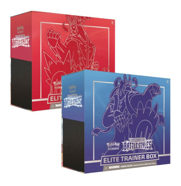 Pokémon Sword & Shield 5 Elite Trainer Box *English Version* BLUE ETB