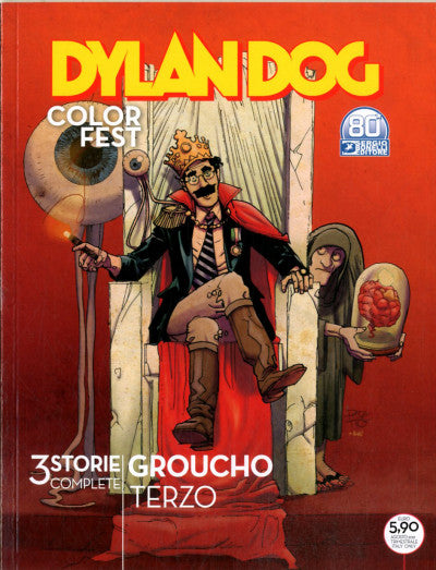 Dylan Dog Color Fest - N° 38 - Il Bambino Dei Baskerville-Groucho Profondo-Un Gro - Groucho Bonelli Editore
