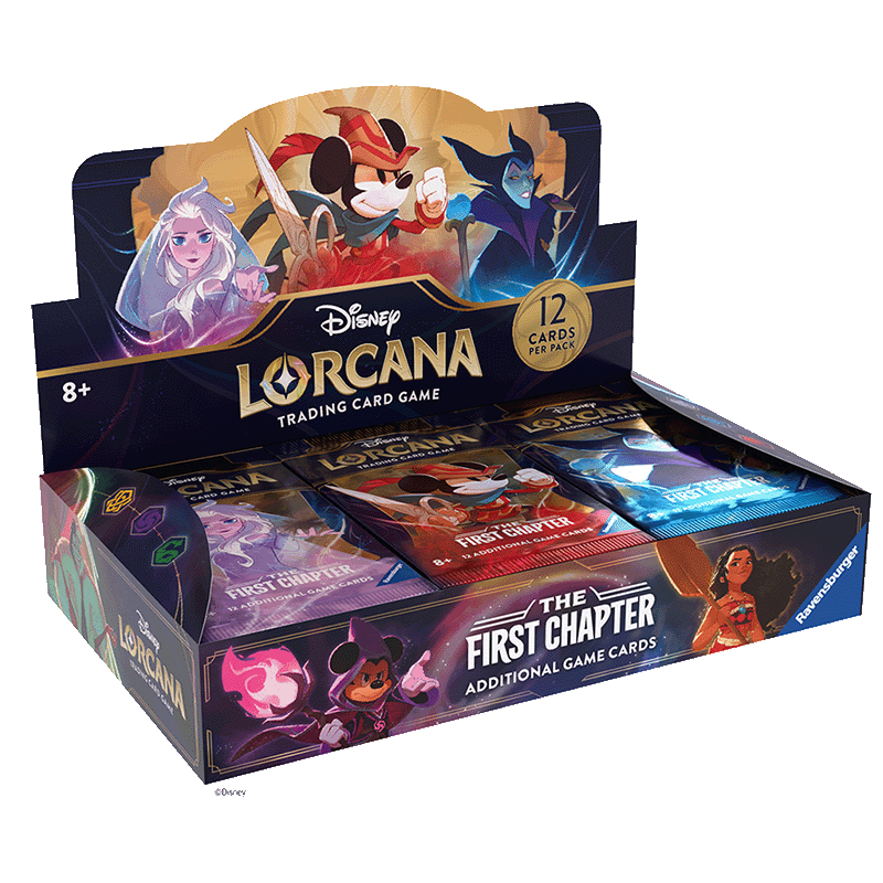 Disney Lorcana The First Chapter Box da 24 Buste – ENGLISH [PREVENDITA – USCITA PREVISTA 01/09/2023]