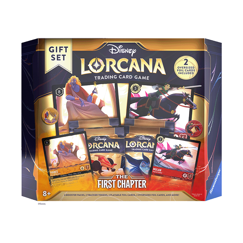Disney Lorcana The First Chapter Gift Set – ENGLISH [PREVENDITA – USCITA PREVISTA 01/09/2023]