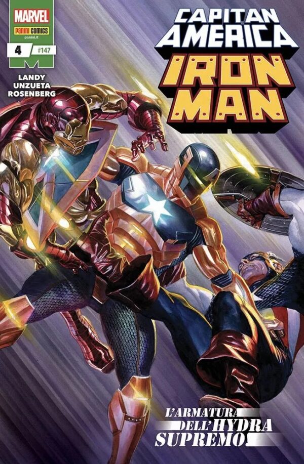 Capitan America / Iron Man 4 – Capitan America 147 – Panini Comics – Italiano