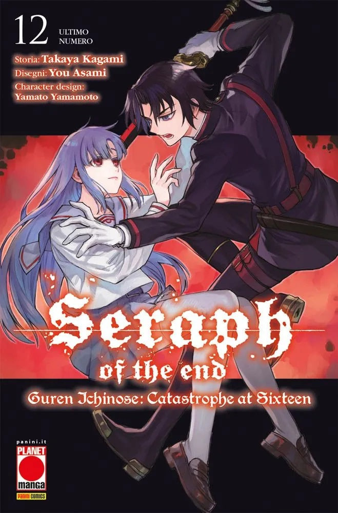 Seraph of the End – Guren Ichinose: Catastrophe at Sixteen 12 – Arashi 45 – Panini Comics – Italiano