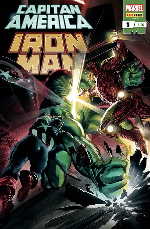 Capitan America/Iron Man 3 Capitan America 146