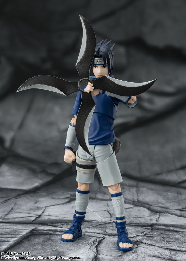 Naruto S.H. Figuarts Action Figure Sasuke Uchiha -Ninja Prodigy of the Uchiha Clan Bloodline- 13 cm PREORDINE ARRIVO FINE 08/2023